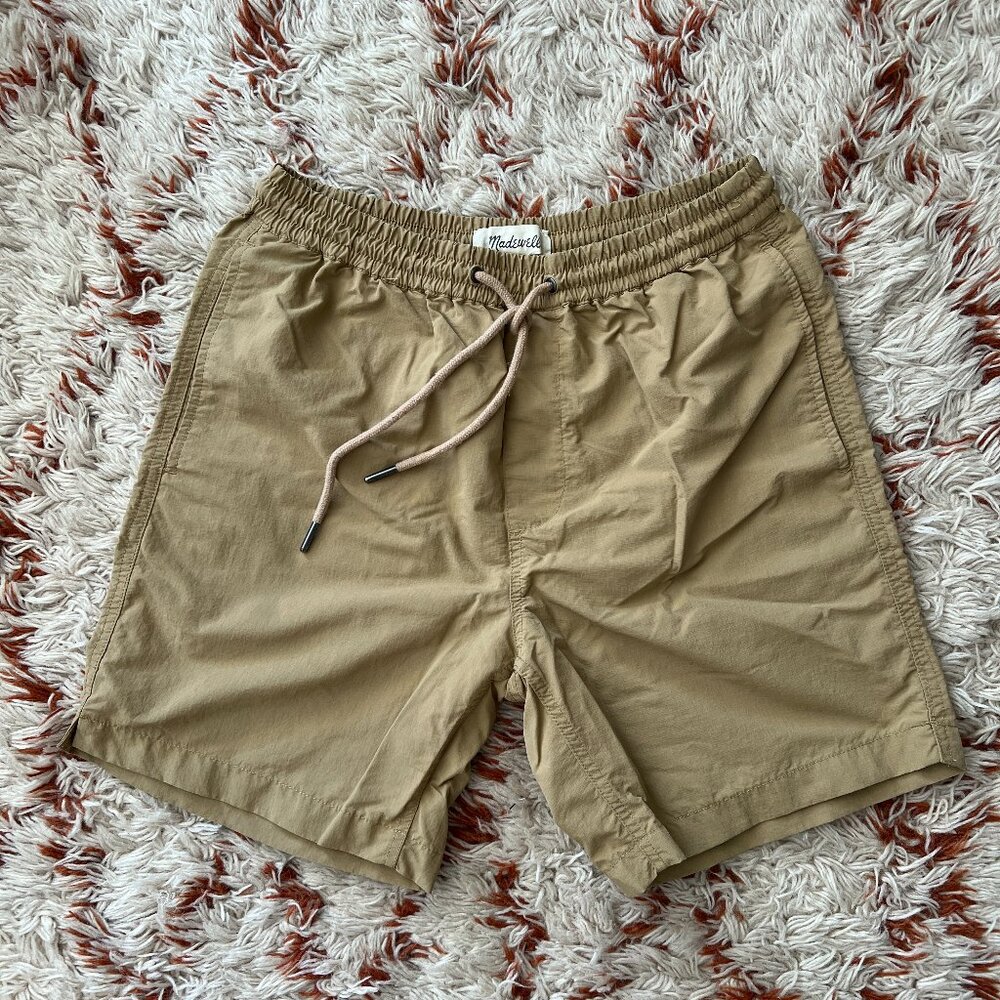 Madewell Everywear Shorts / SM / Autumn Meadow (tan)